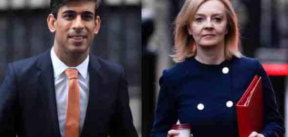 Rishi Sunak (L) and Liz Truss will battle it out to be the next prime minister.