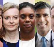 Penny Mordaunt, Liz Truss, Kemi Badenoch, Rishi Sunak, Tom Tugendhat.