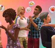 a diverse range of couples in the Sims 4