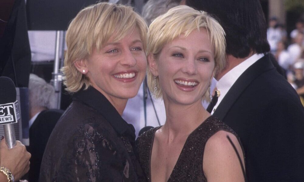 Anne Heche and Ellen DeGeneres.