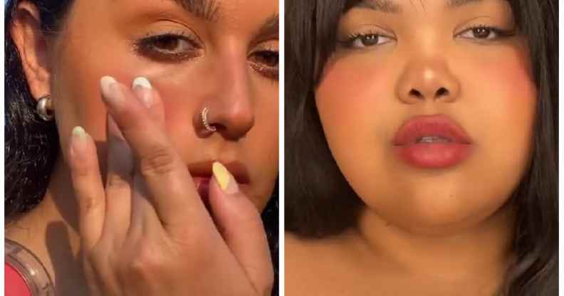 The sunburn blush hashtag is taking over TikTok, with more than one million views on the platform.