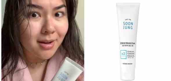 TikTok's skincare corner is loving 2x Barrier Intensive Cream from SoonJung. (@makeupfriend/TikTok)