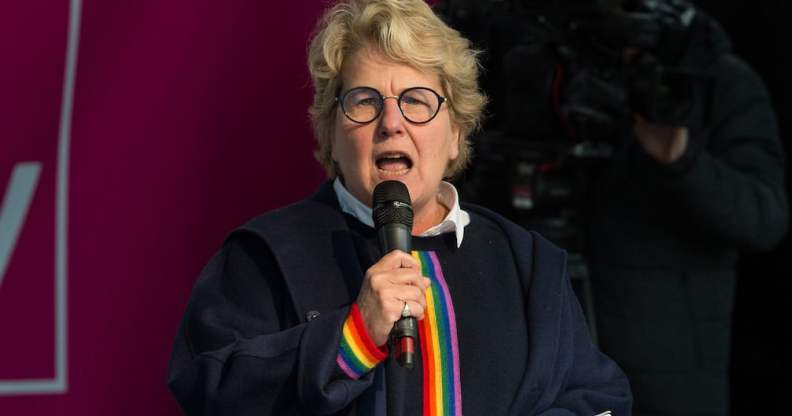 Sandi Toksvig is taking a break from broadcasting to go back to university.