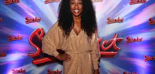 Beverley Knight attends the press night after party for "Sister Act: The Musical" at St Paul's Centre in London, England.