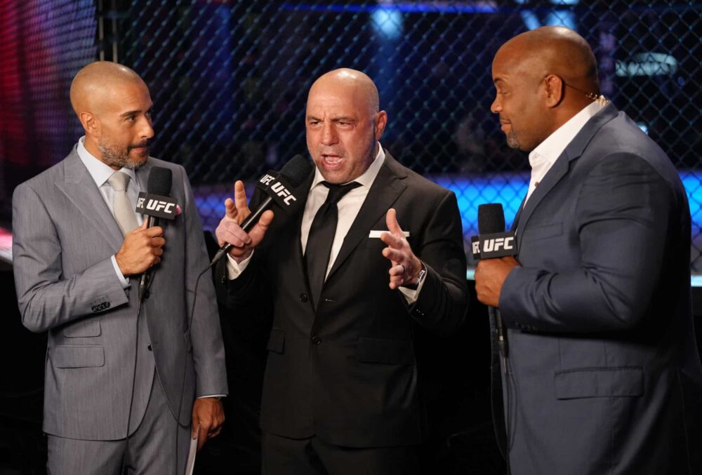 on Anik, Joe Rogan and Daniel Cormier