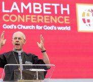 Justin Welby, Archbishop of Canterbury, speaks at the 2022 Lambeth Conference