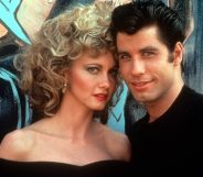 Olivia Newton John And John Travolta In 'Grease'