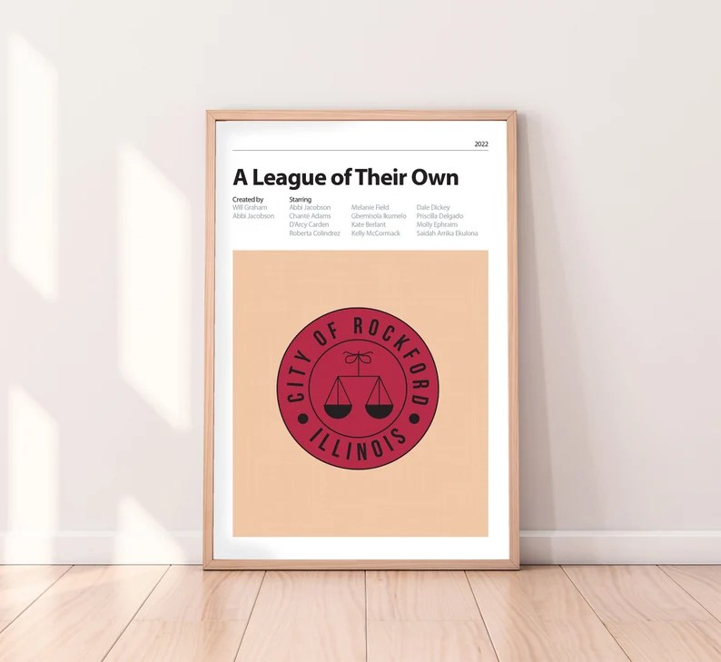 A League of Their Own print