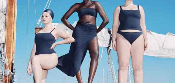 Kim Kardashian and Skims have dropped a new, size-inclusive swimwear collection.