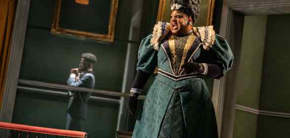 Drag Race UK star Vinegar Strokes as Lady Bracknell in The Importance of Being Earnest