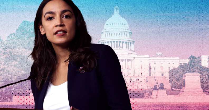 Alexandria Ocasio-Cortez blasts Republican lawmaker for denying trans people exist