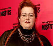 Jayde Adams attends the launch of Glyn Fussell's debut book "Sink The Pink's Manifesto For Misfits" at Common Decency