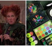 A Hocus Pocus 2 makeup collection is being released and it looks iconic. (Disney/ColourPop Cosmetics/Instagram)