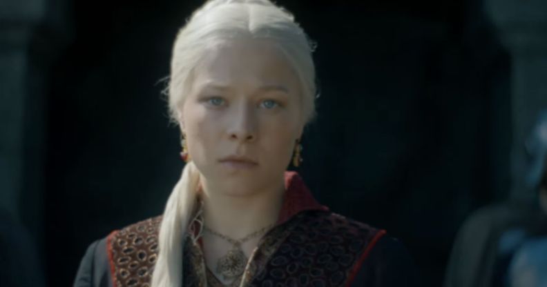 Emma D'Arcy as Rhaenyra in House of the Dragon