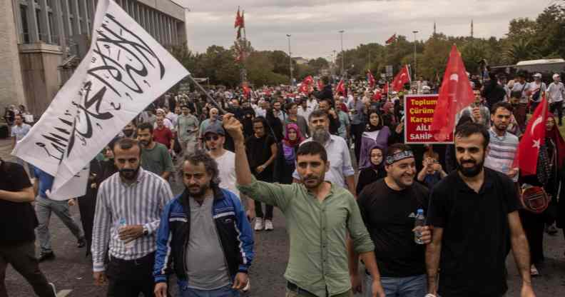 Anti-LGBTQ+ 'hate march' reportedly held in Istanbul