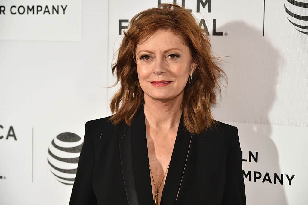 Susan Sarandon attends "The Meddler" Premiere during the 2016 Tribeca Film Festival.