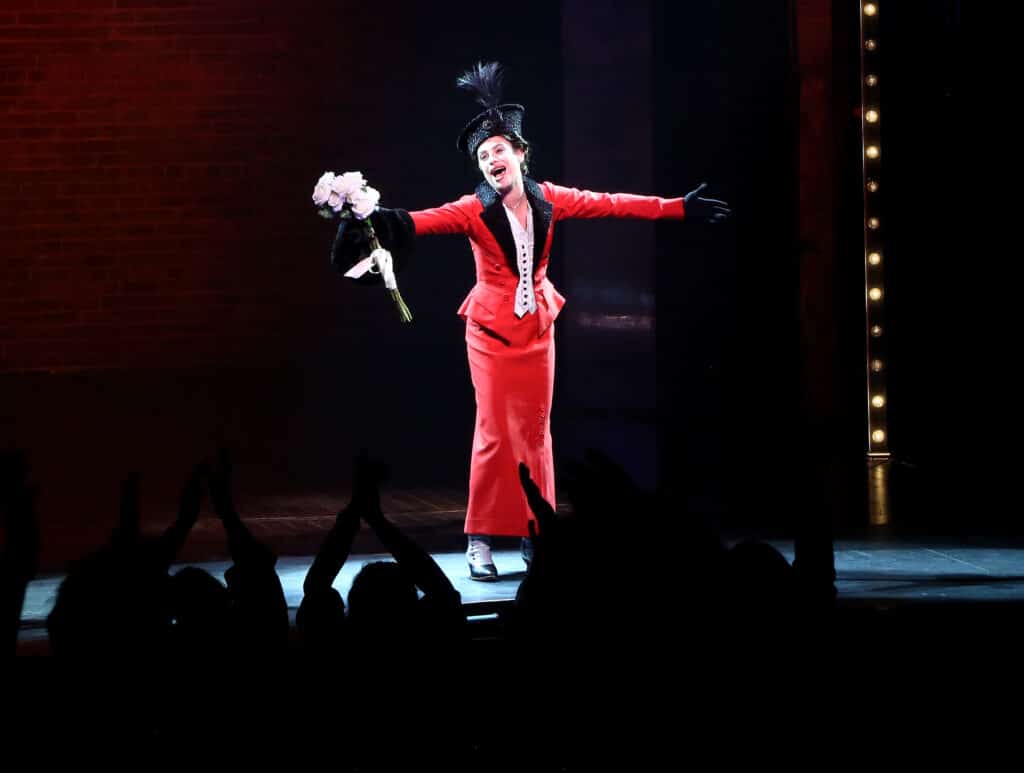 Lea Michele as Fanny Brice in "Funny Girl" on Broadway (Bruce Glikas/WireImage)