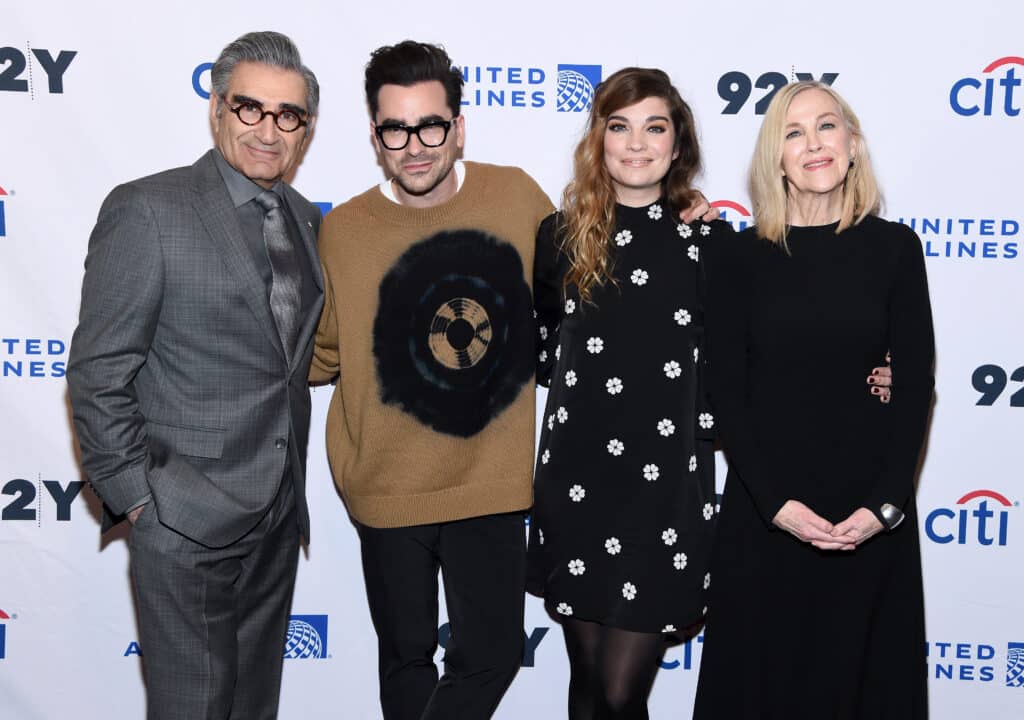 Schitt's Creek cast. (Jamie McCarthy/Getty Images)