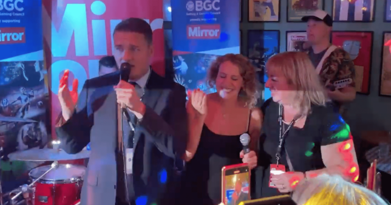 Wes Streeting leads chorus of 'I'm loving Starmer instead' at Labour Party Conference karaoke