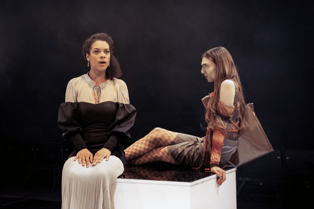 Tianna Arnold (L) and Mary Malone (R) in The Prince. (Mark Senior)