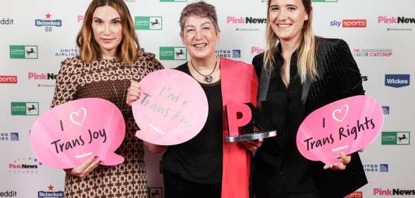 Juno Dawson, Joanne Harris and Hannah Graf MBE