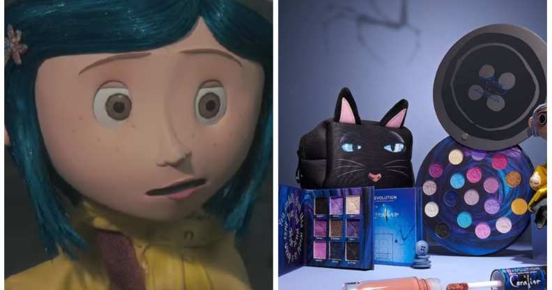 Revolution Beauty has released a collection inspired by animated cult classic, Coraline.