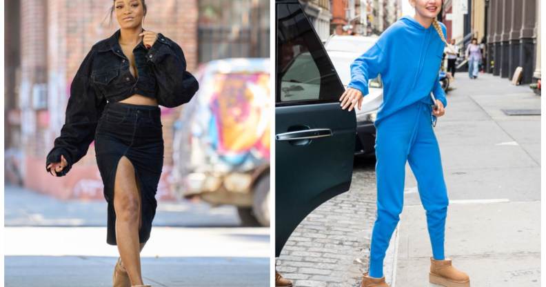 Keke Palmer and Gigi Hadid are among those wearing the platform Ugg boots.