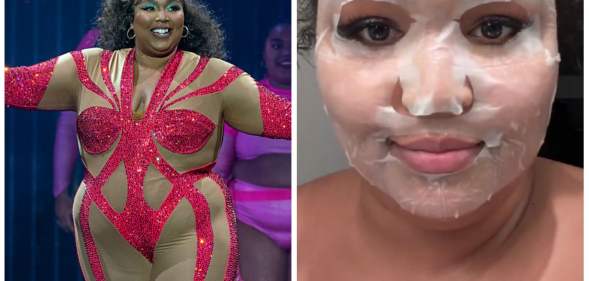 Lizzo has revealed her skin care routine while on her Special Tour.