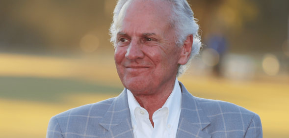 South Carolina governor Henry McMaster looks on after the final round of the CJ Cup at Congaree Golf Club