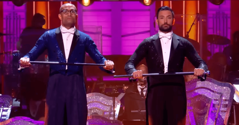 Richie Anderson and Giovanni Pernice dance on Strictly Come Dancing