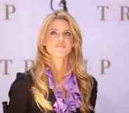 Carrie Prejean attends a press conference at Trump Tower on May 12, 2009 in New York City.