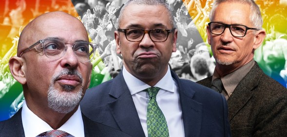 Nadhim Zahawi, James Cleverly and Gary Lineker