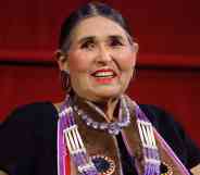 Sacheen Littlefeather. (Getty)