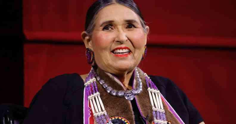 Sacheen Littlefeather. (Getty)