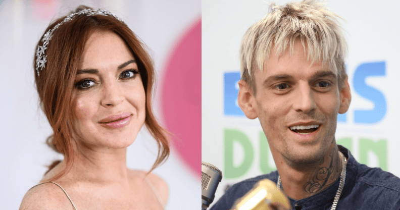 Lindsay Lohan pays tribute to ex-boyfriend Aaron Carter: 'A lot of love there'