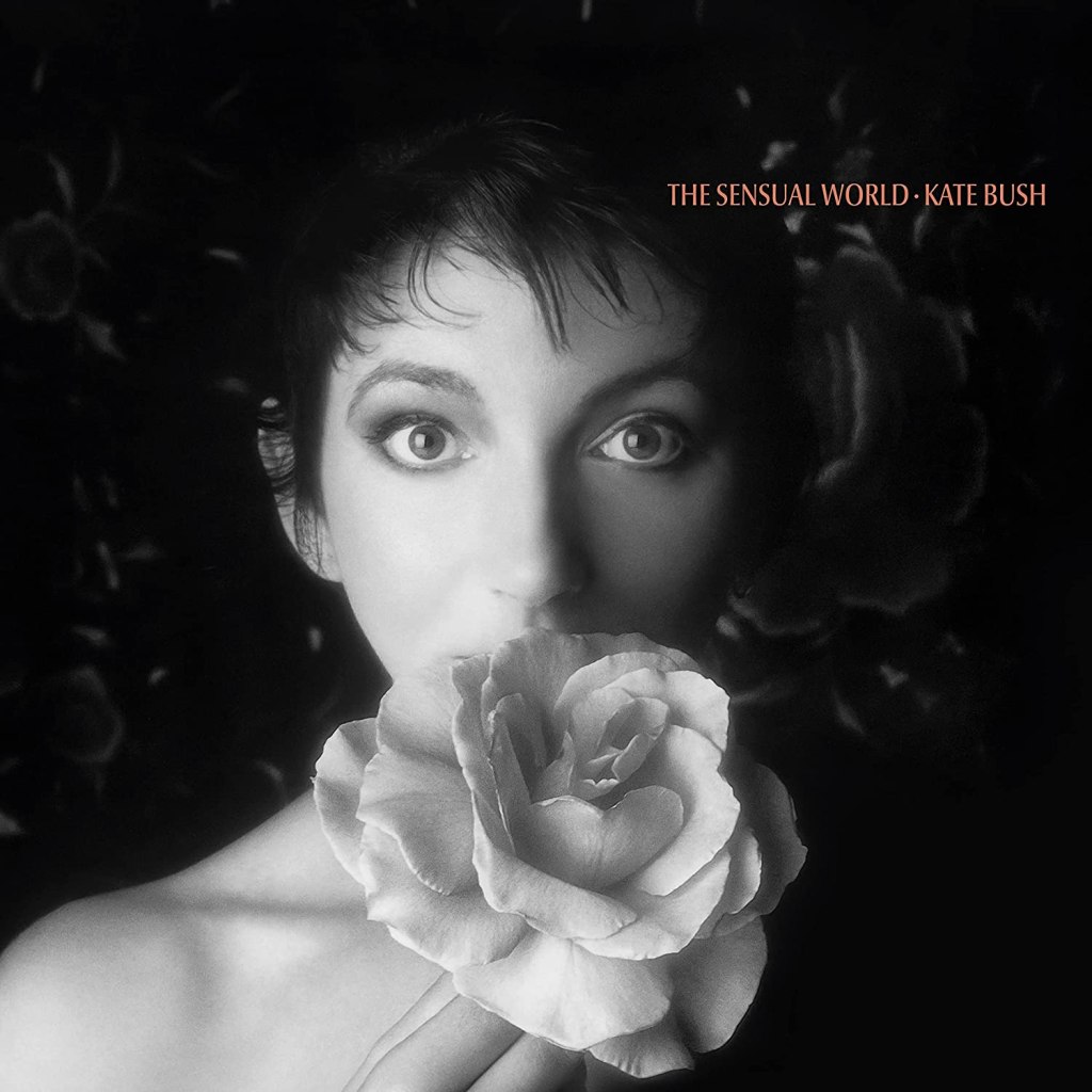 Kate Bush in the album artwork for The Sensual World. 