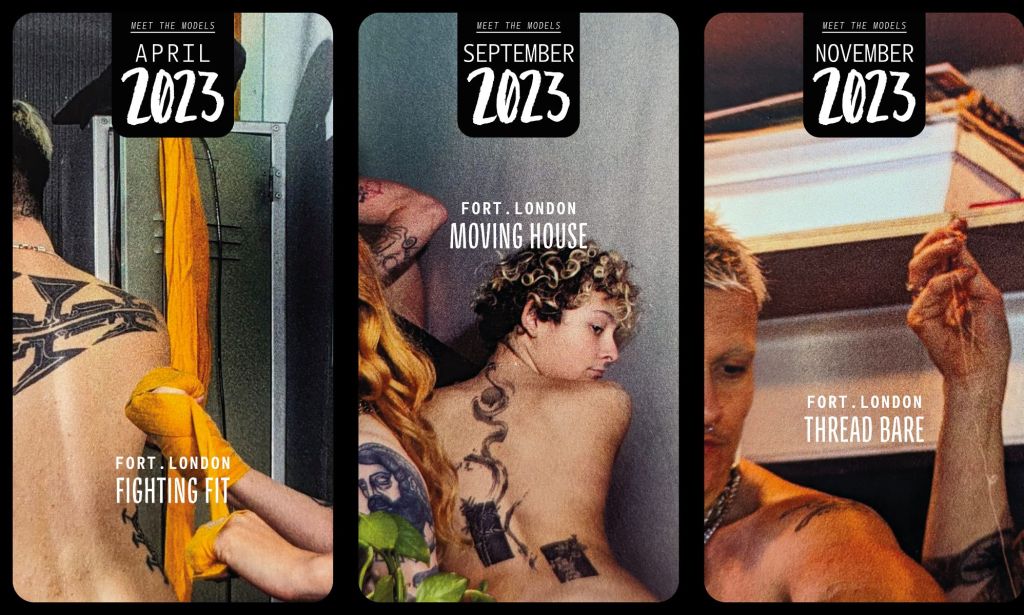 Images of trans people photographed for an all-trans nude calendar