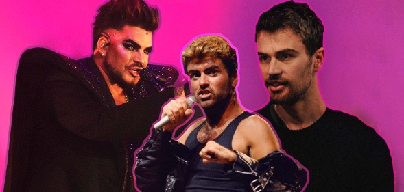 Adam Lambert George Michael Theo James