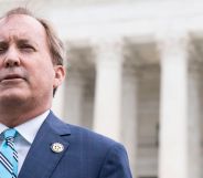 Ken Paxton speaks in front of Congress.