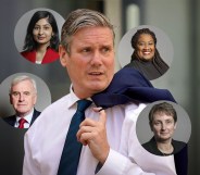 Keir Starmer, Kate Osborne, John McDonnell, Ribeiro-Addy Bell and Zarah Sultana.