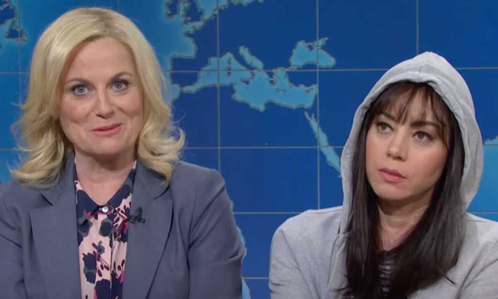 April Ludgate and Leslie Knope