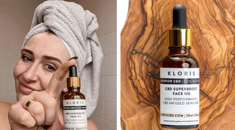 Acne sufferers are turning to Kloris’ CBD Superboost Face Oil due to its ability to calm and soothe inflamed skin.