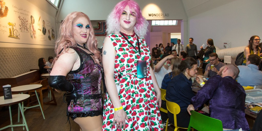 Make up workshop at London's Science Museum