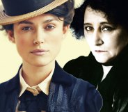 Keira Knightley as Colette, and the real deal