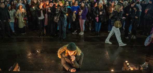 Glasgow vigil for Brianna Ghey