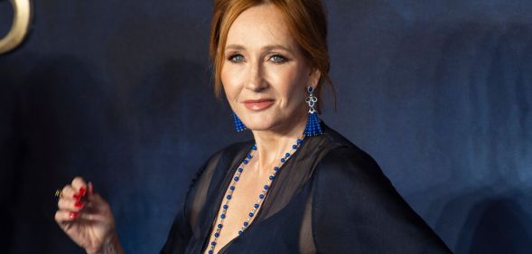 an image of JK Rowling at an event