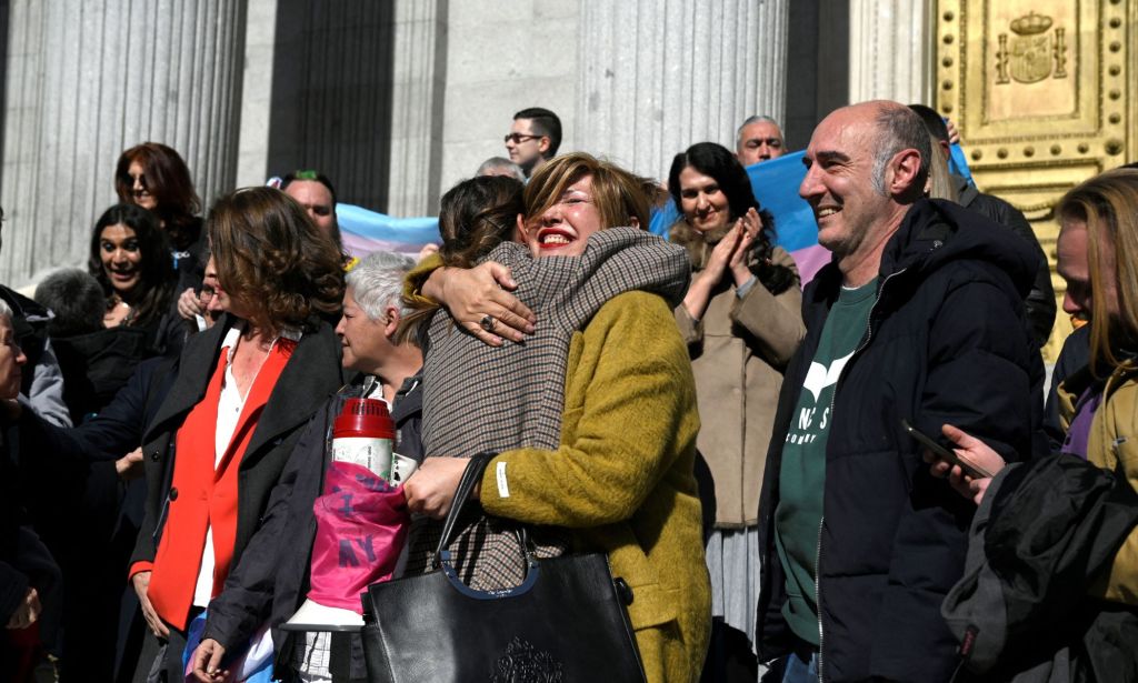 Trans activists in Spain celebrate the reforms.