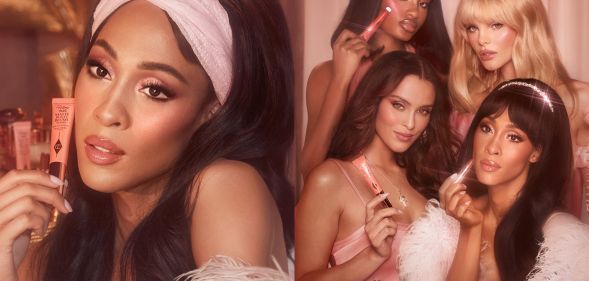 Michaela Jaé Rodriguez is the star and muse for Charlotte Tilbury's Pillow Talk collection.