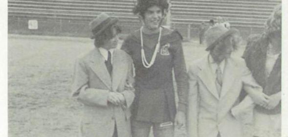 An image of what appears to be Bill Lee cross-dressing.