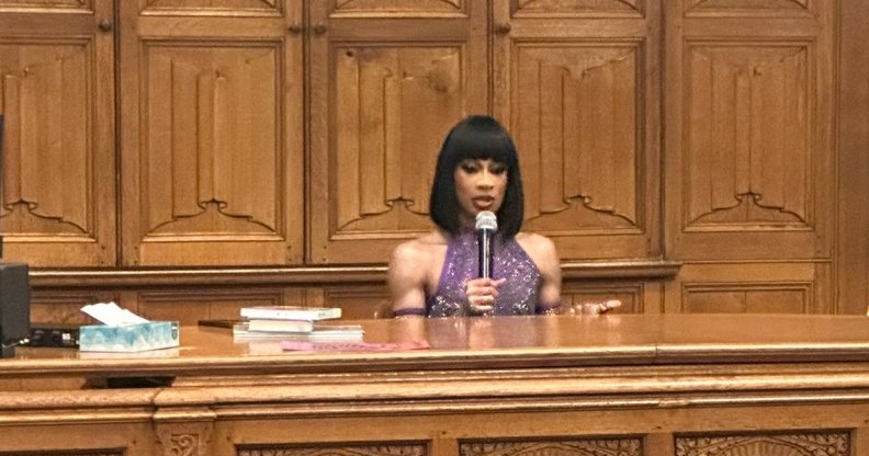 Drag Race star Robin Fierce holds Drag Queen Story Hour event at Yale University